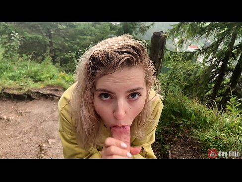 ❤️ Jente svelger cum etter en offentlig blowjob - Eva Elfi ️❌ Porno vk hos oss ❤